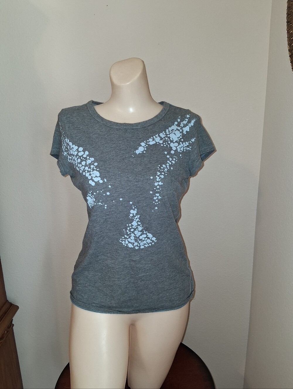 American Eagle Gray Logo Tee